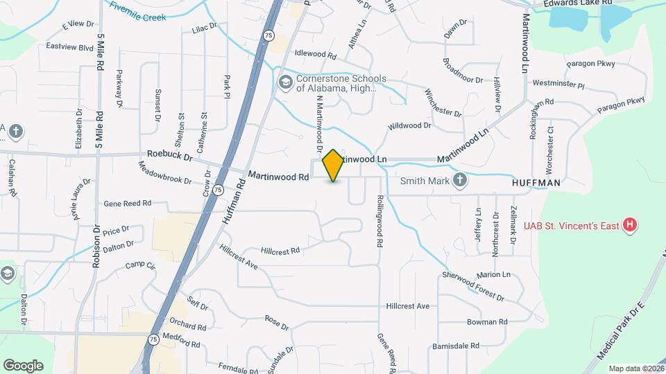 817 Martinwood Rd Map and Location Details