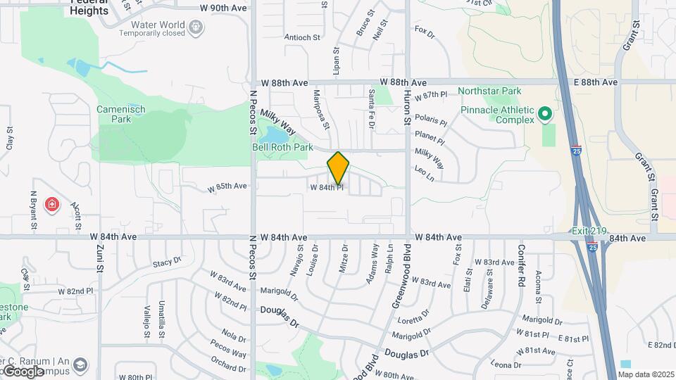 1132 W 84th Pl Map and Location Details