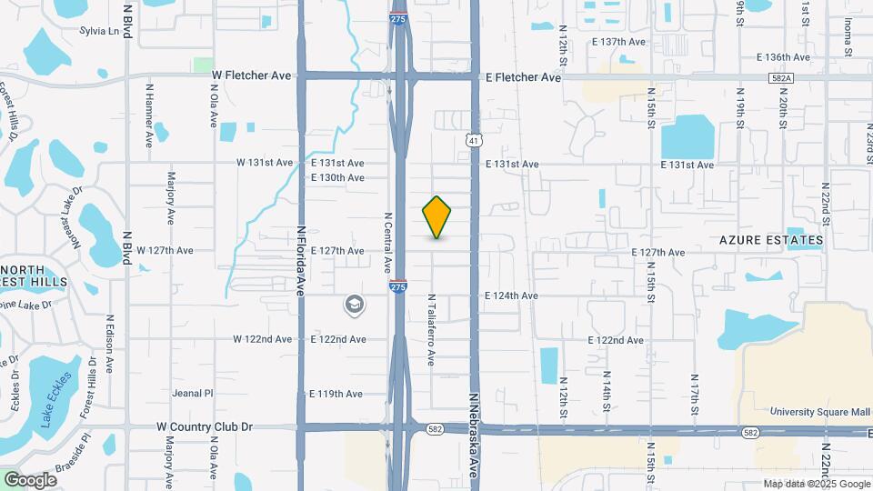 804 E 127th Ave Map and Location Details