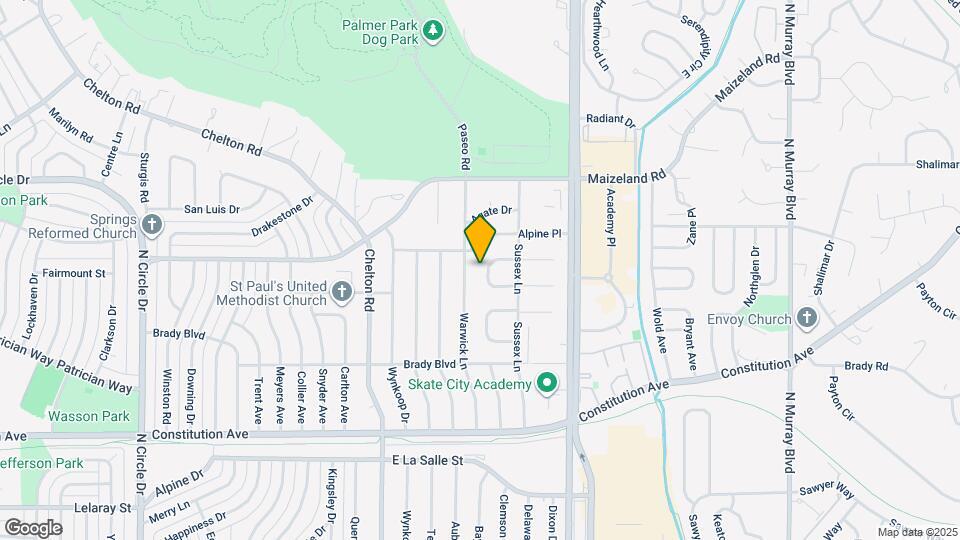 2232 Glenwood Cir Map and Location Details