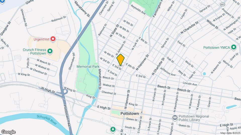 45 E 3rd St Pottstown PA Apartments and Nearby Pottstown Apartments For