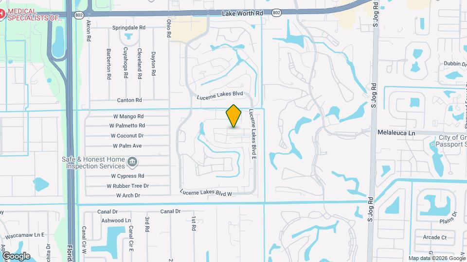 7161 Golf Colony Ct Map and Location Details