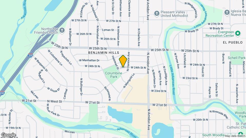 2219 W 24th St N Map and Location Details