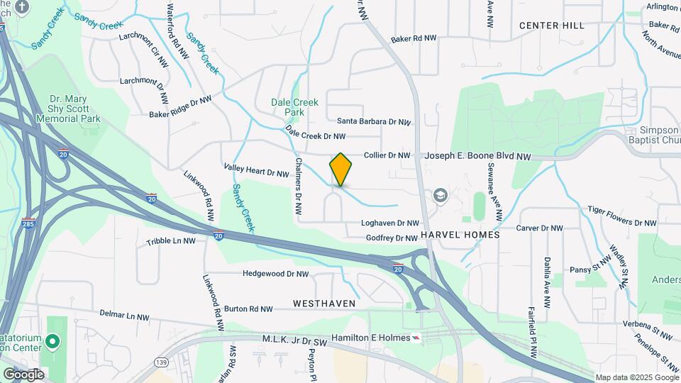 257 E Simon Terrace NW Map and Location Details