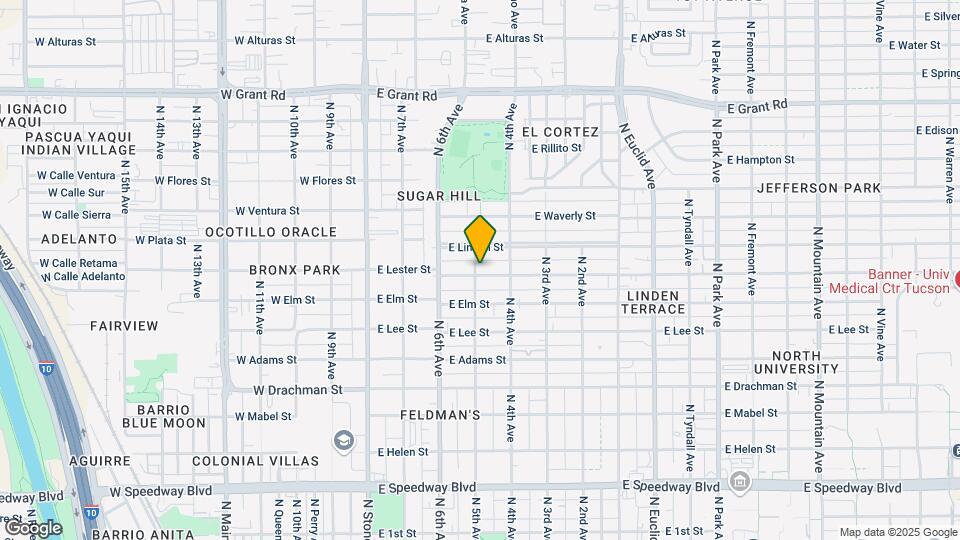 1800 N 5th Ave Map and Location Details