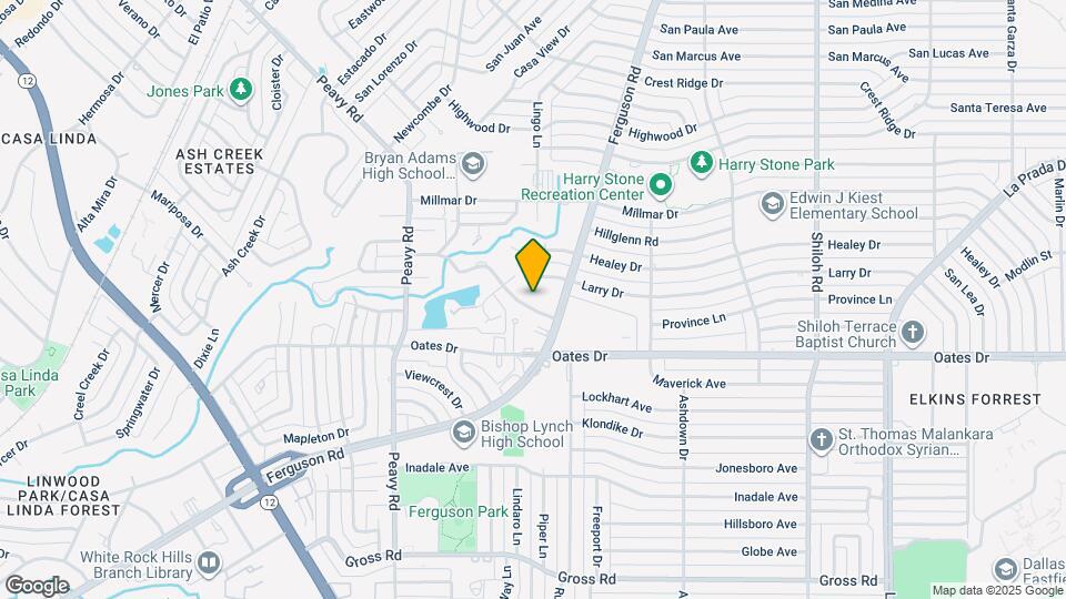 2129 Province Ln Map and Location Details