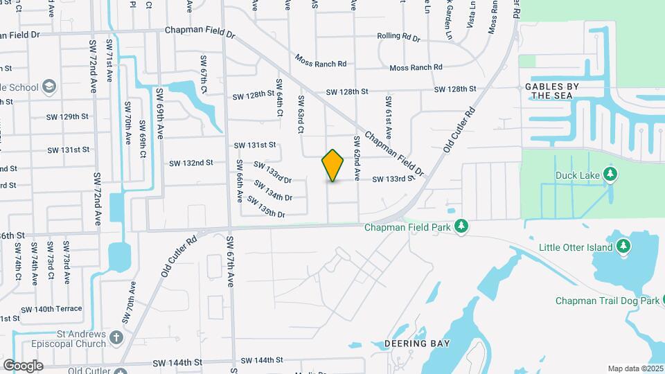 6282 SW 133rd St Mapa y Detalles de la Ubicación
