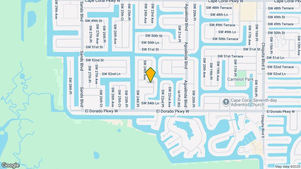 2305 SW 53rd Terrace Map and Location Details