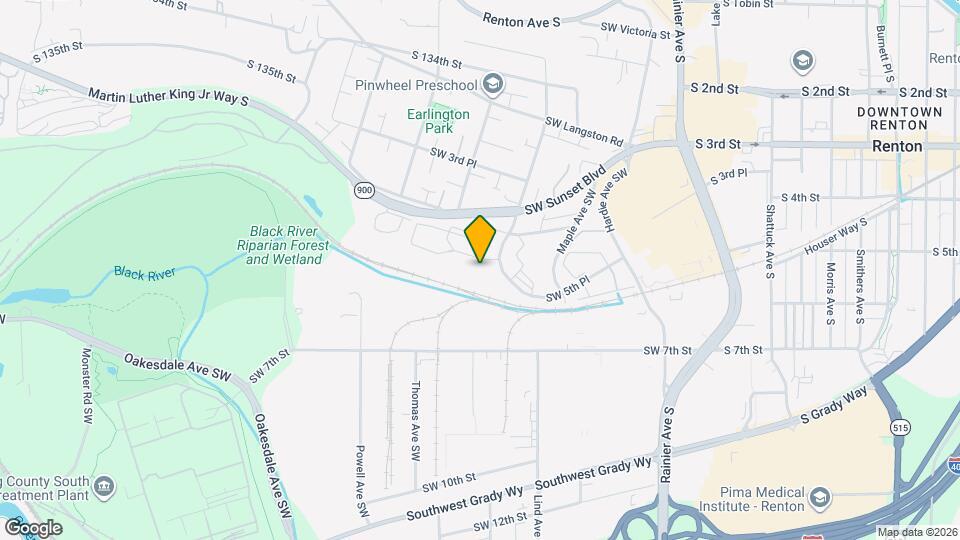 611 SW 5th Ct, Unit A101 Map and Location Details