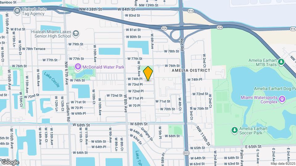 655 W 73rd Pl, Unit A2 Mapa y Detalles de la Ubicación