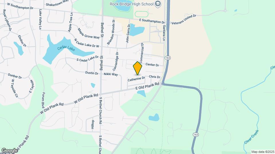 347 Catherine Dr Map and Location Details