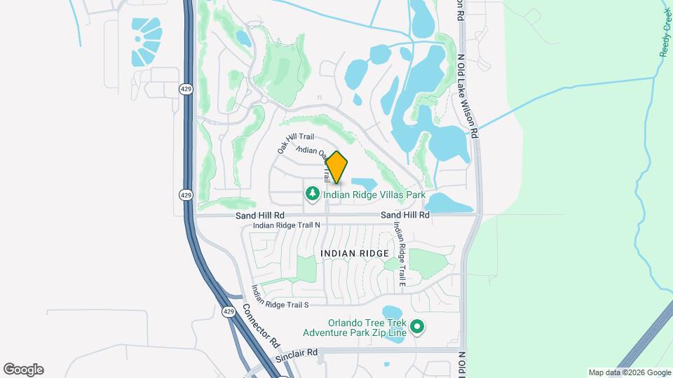 1510 Oak Hill Trail Mapa y Detalles de la Ubicación