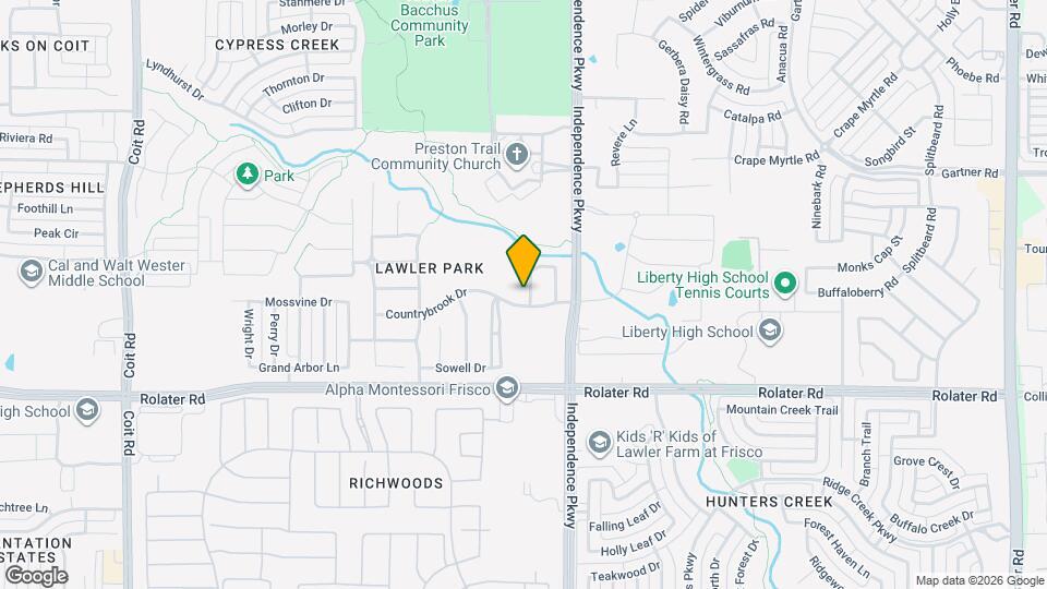 7675 Dotter Dr Map and Location Details