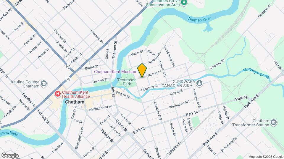 24 Murray St Map and Location Details