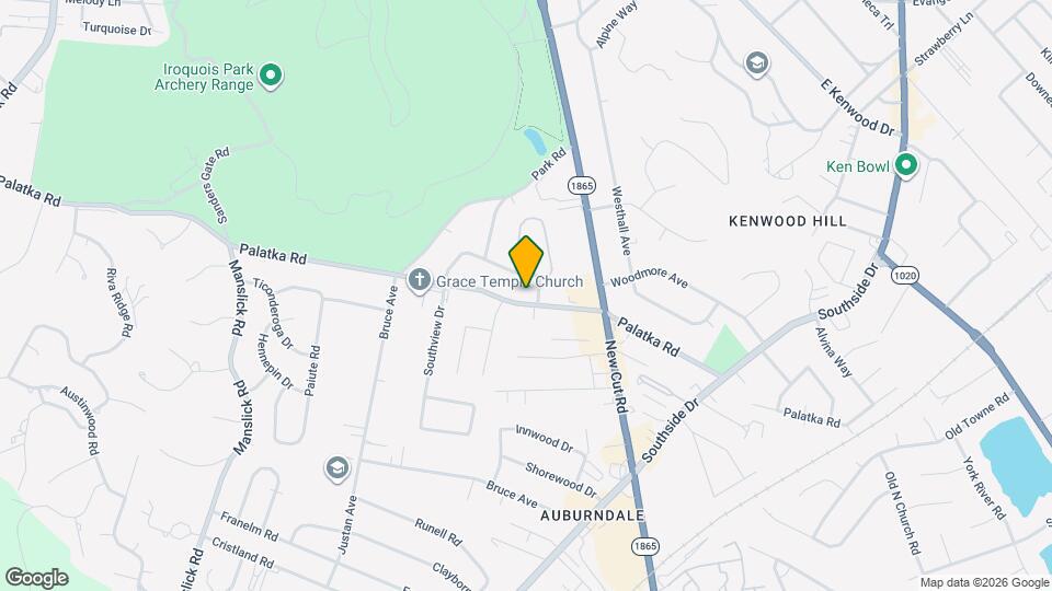 931 Palatka Rd Map and Location Details