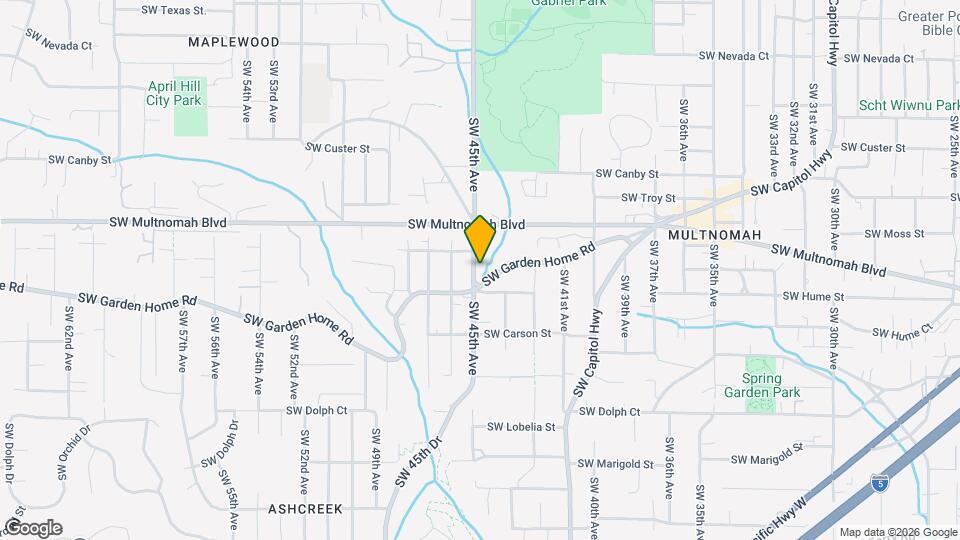 4469-4469 SW Garden Home Rd Map and Location Details