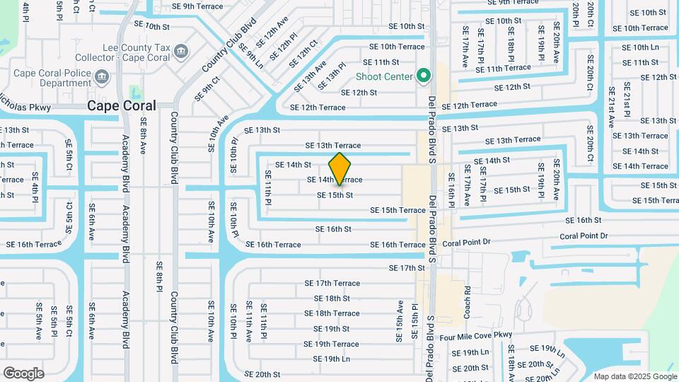 1319 SE 15th St Map and Location Details