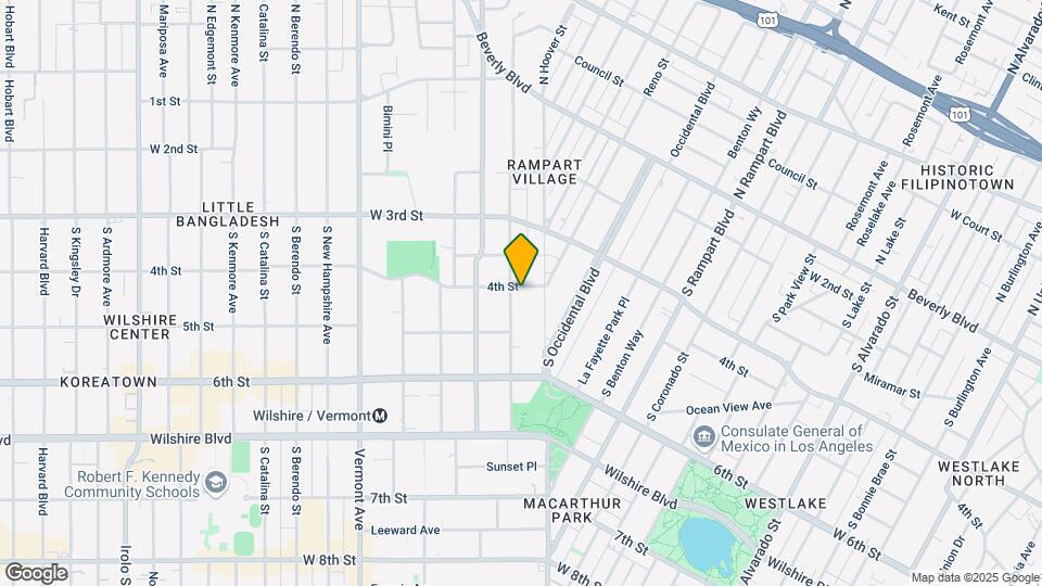 3028 W 4th St Map and Location Details