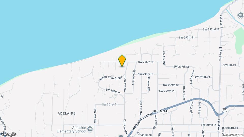29633 Marine View Dr SW Map and Location Details