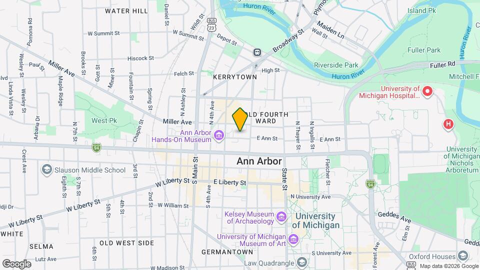 331 E Ann St Map and Location Details