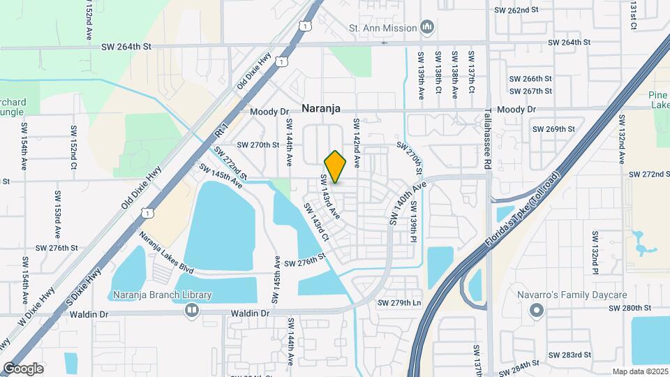 14267 SW 272nd Ln Map and Location Details
