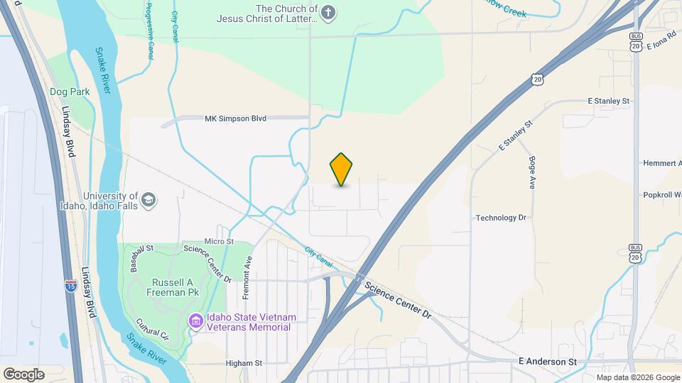 414 Energy Dr Map and Location Details