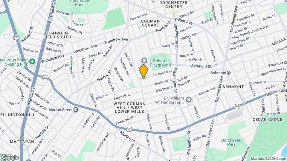 124 Armandine St, Unit 3rd Floor Map and Location Details