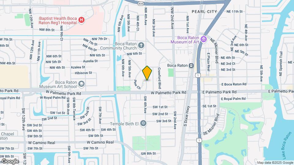 186 NW 4th Ave, Unit B Map and Location Details