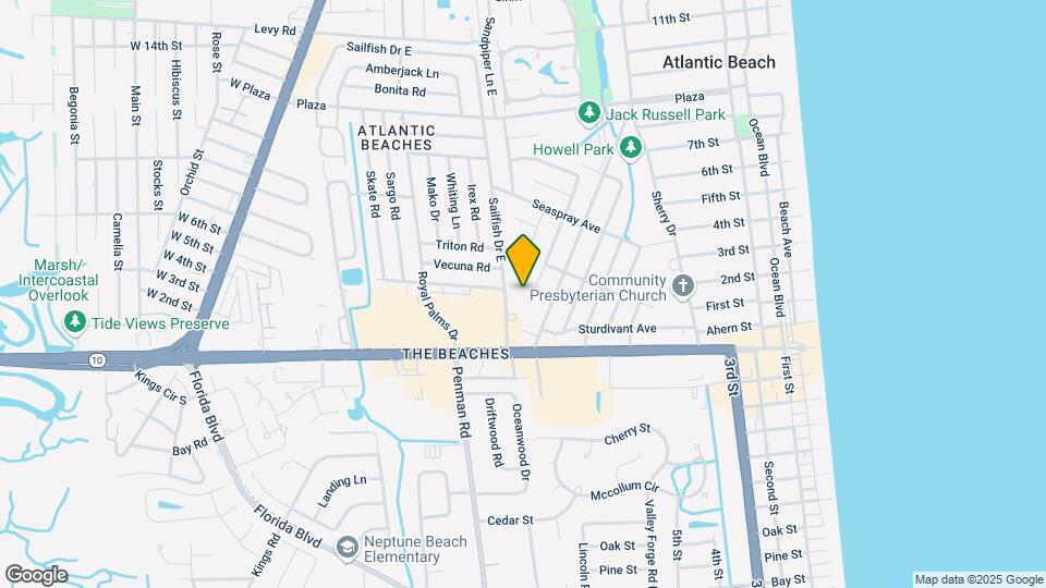 Sailfish Drive Residences Mapa y Detalles de la Ubicación