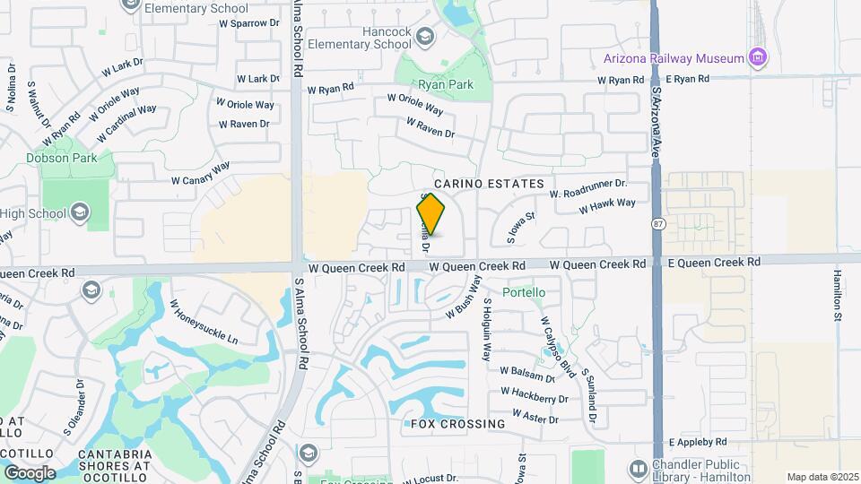 693 W Crane Ct Map and Location Details