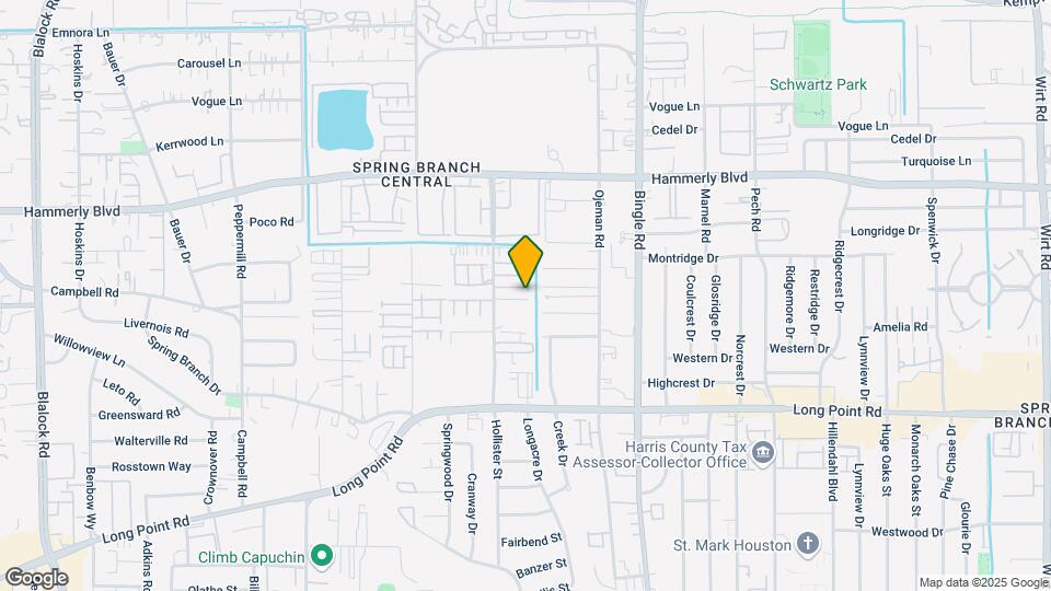 8802 Hollywood Garden Ln Map and Location Details