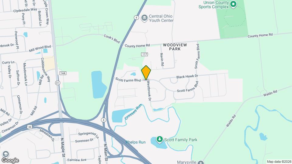 1497 Westbrook Dr Mapa y Detalles de la Ubicación