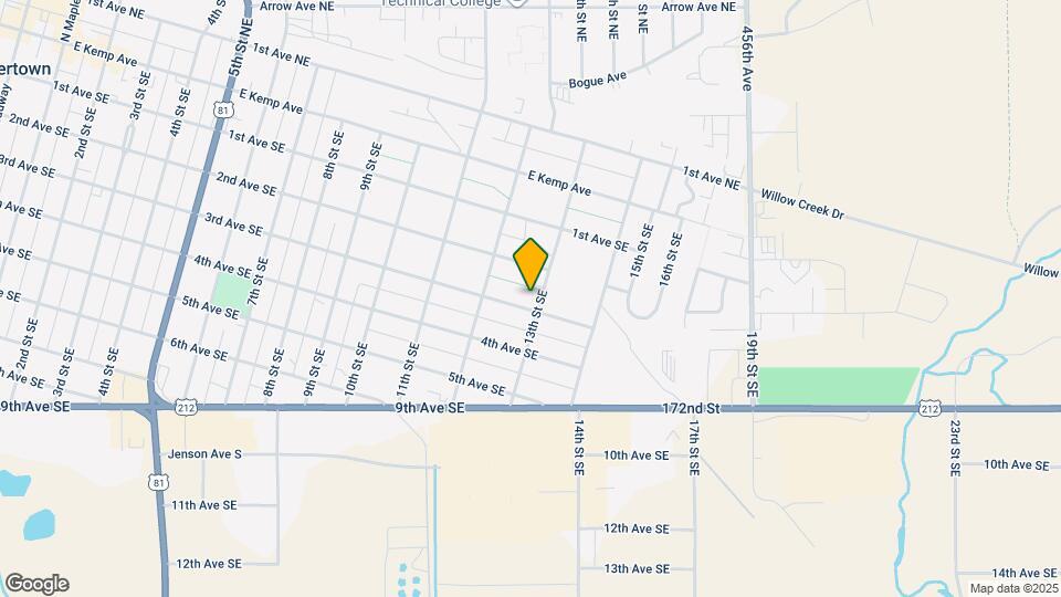 1229-1233 3rd Ave SE Map and Location Details