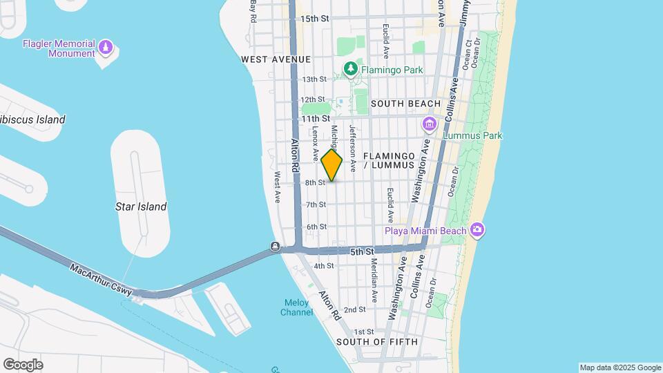 750 Michigan Ave Map and Location Details