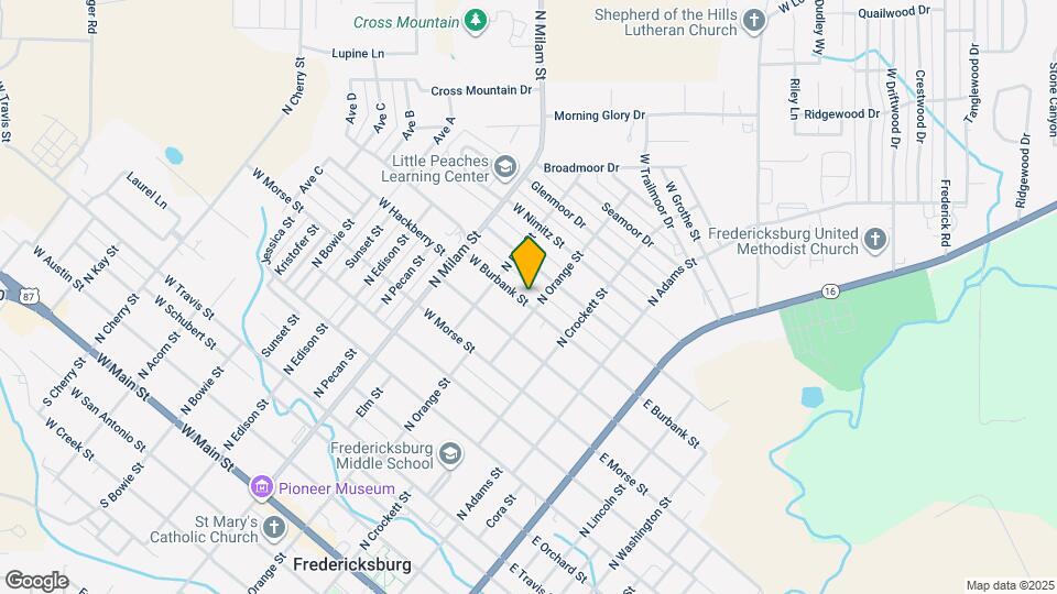 306 W Burbank St Map and Location Details