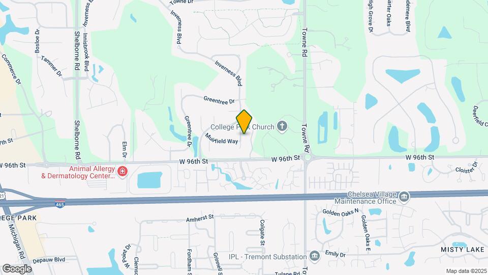 9625 Cypress Way Map and Location Details