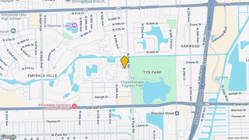 3325 Oak Dr Mapa y Detalles de la Ubicación