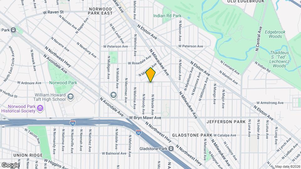 5750 N Meade Ave, Unit Unit 2 Mapa y Detalles de la Ubicación