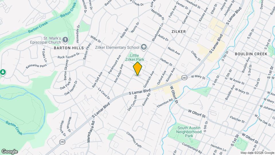 1905 Frazier Ave Map and Location Details