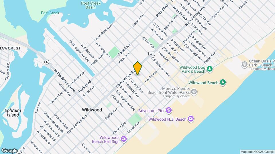 Frances Apartments and Nearby Wildwood Apartments For Rent Wildwood, NJ