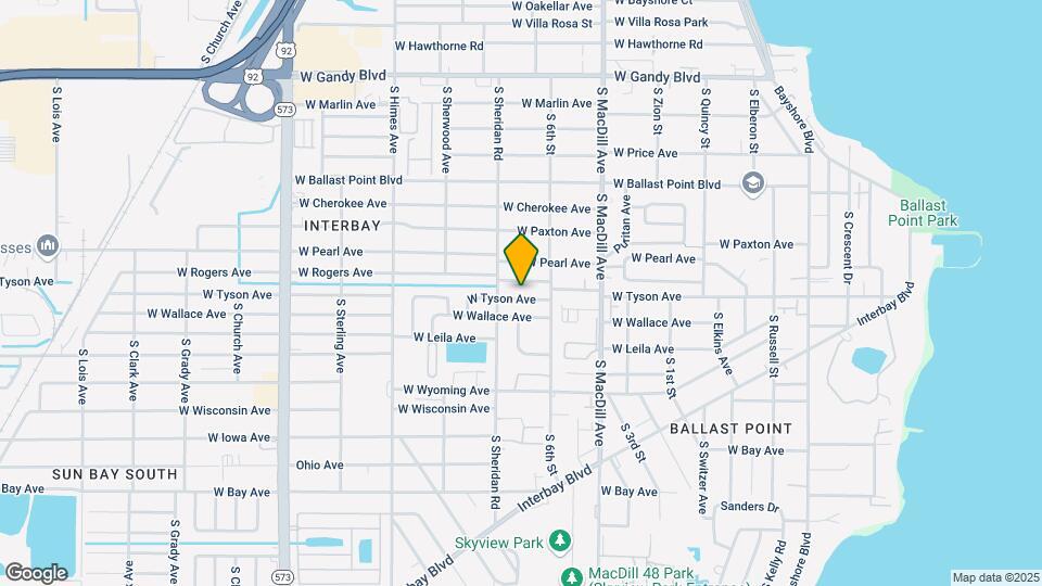 3209 W Tyson Ave Map and Location Details