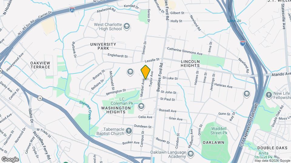 1714 Maribel Ave Map and Location Details