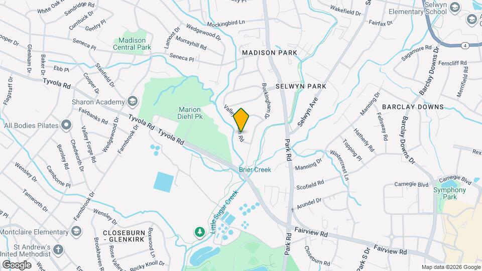 5225 Valley Stream Rd Map and Location Details