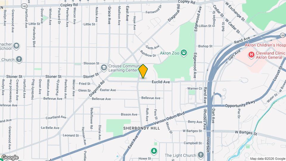 679 Euclid Ave Map and Location Details