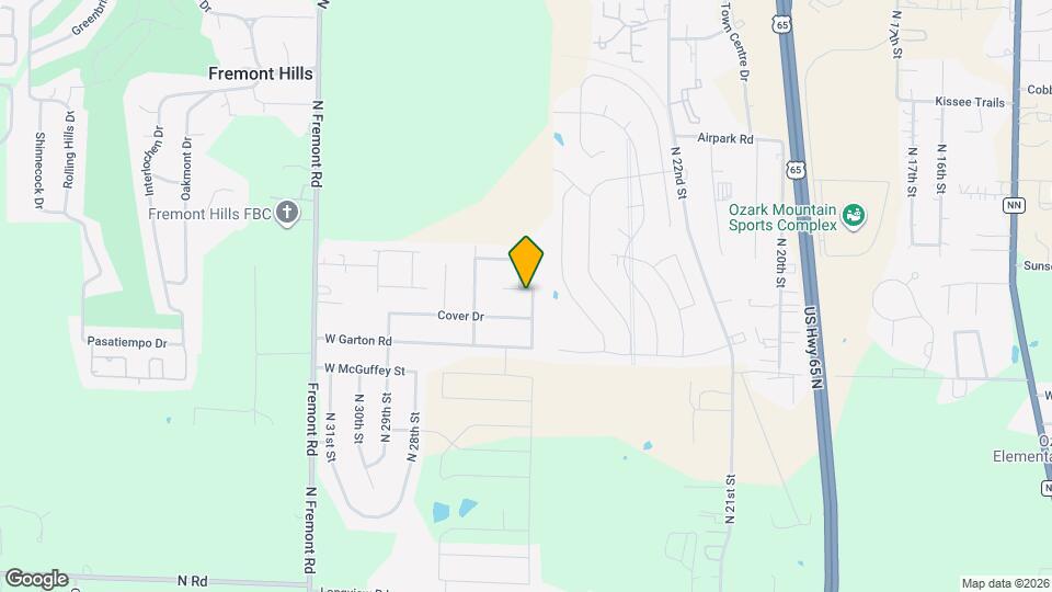 2500 W Chris Ct Map and Location Details