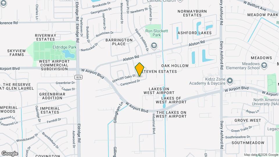 12826 Careywood Dr Map and Location Details