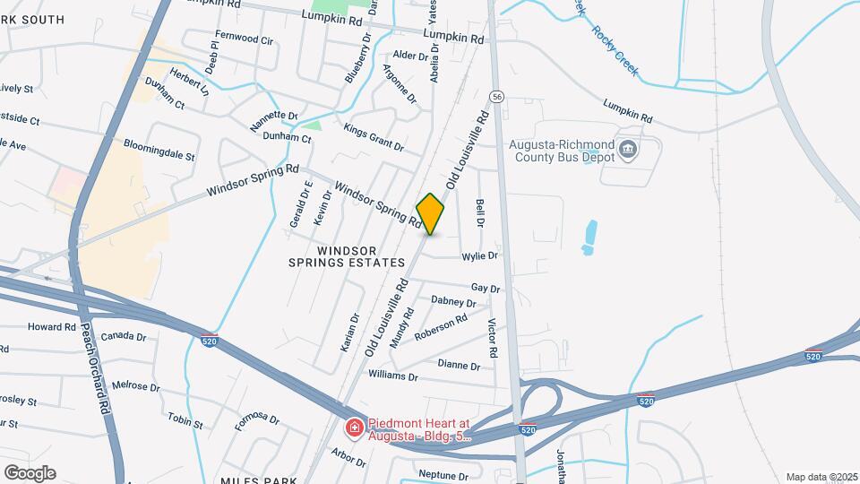 3118 Old Louisville Rd Map and Location Details