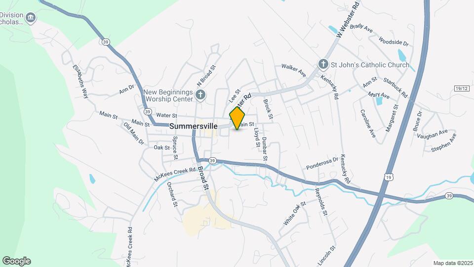 Summersville Place Map and Location Details