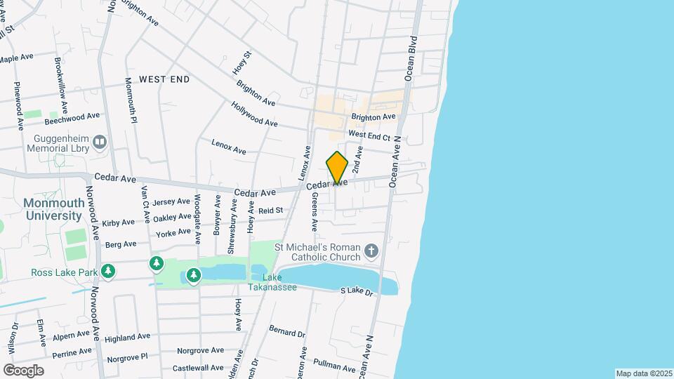74 Cedar Ave Mapa y Detalles de la Ubicación