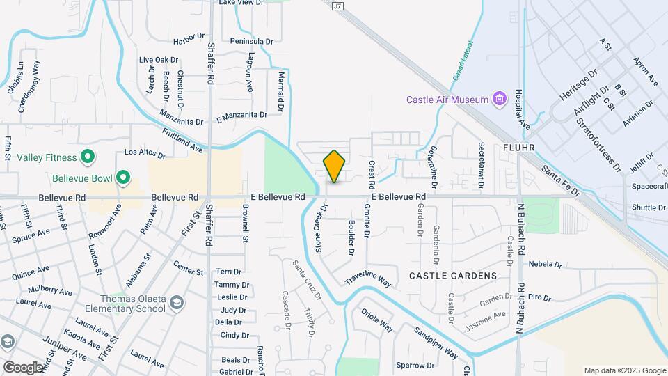 817 E Bellevue Rd, Unit NA Map and Location Details